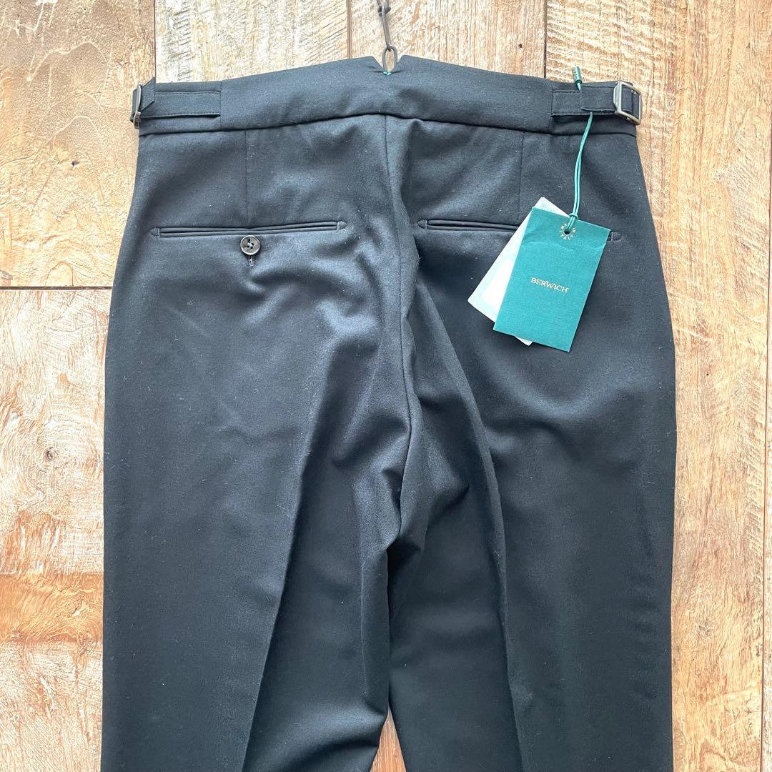 【新品】BERWICH scotch カノニコ ウール スラックス パンツ 42