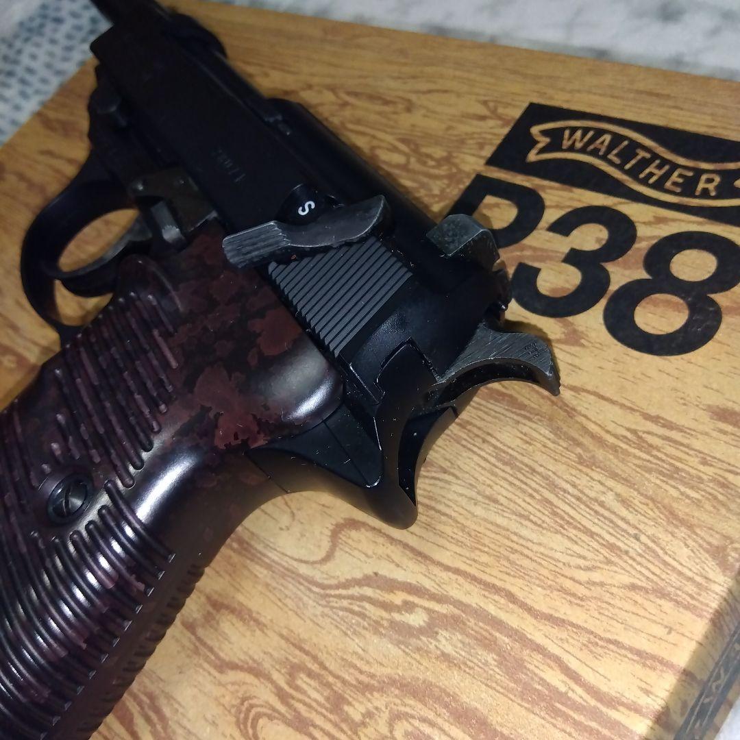 マルゼン ワルサー P38 ブローバック (ac41)ブラック