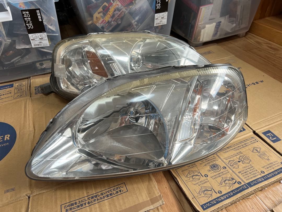 EK3 シビック 後期型 USヘッドライト