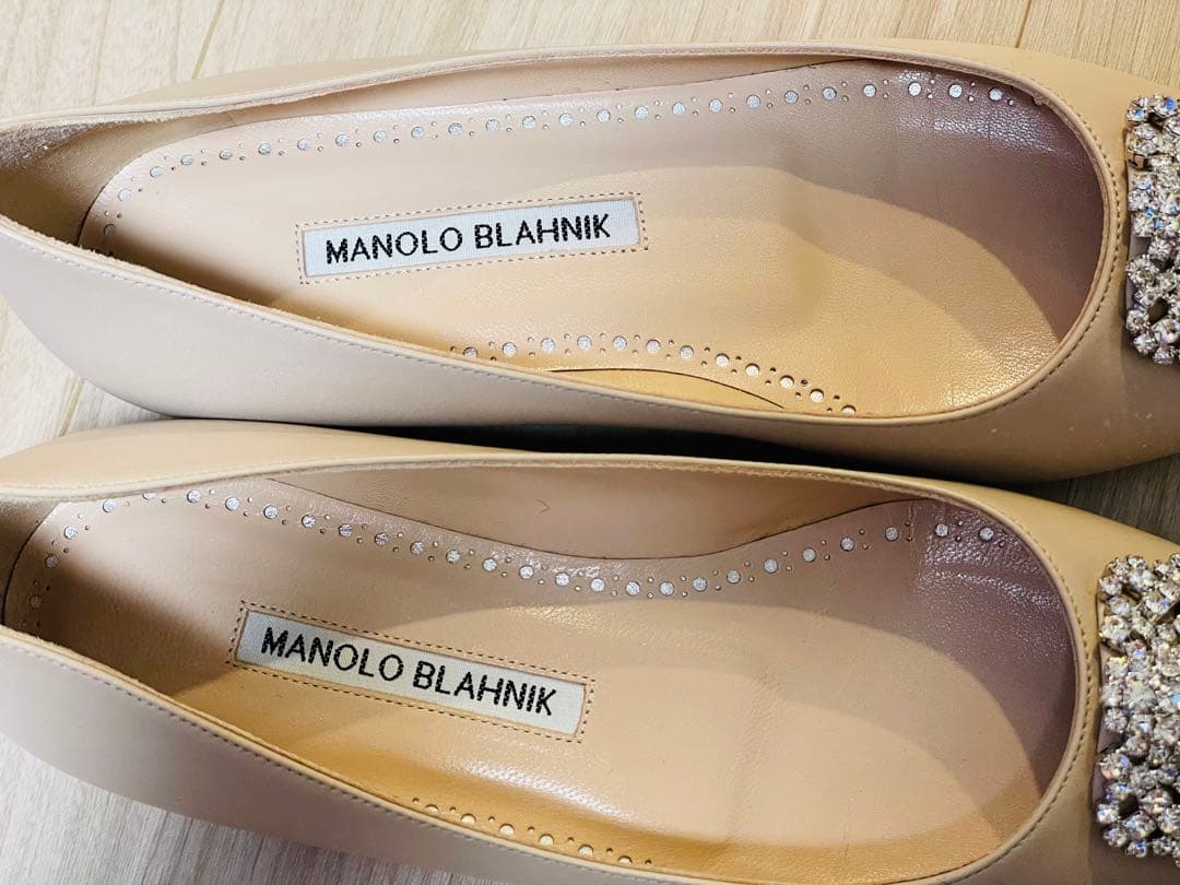 【専用】美品　MANOLO BLAHNIK マノロブラニク　ハンギシ　35