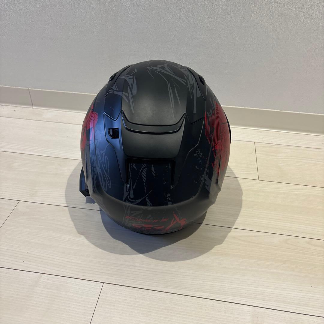 Kabuto KAMUI III フルフェイスヘルメット ブラック/レッド