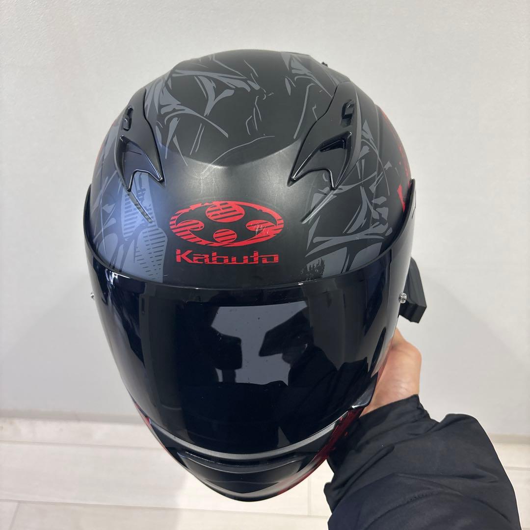 Kabuto KAMUI III フルフェイスヘルメット ブラック/レッド