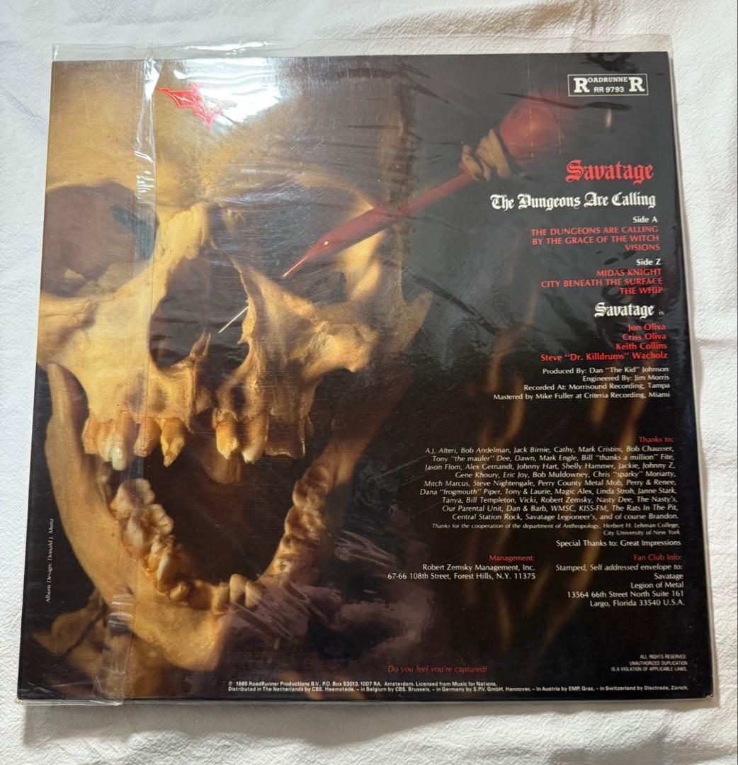 SAVATAGE – The Dungeons Are Calling LP