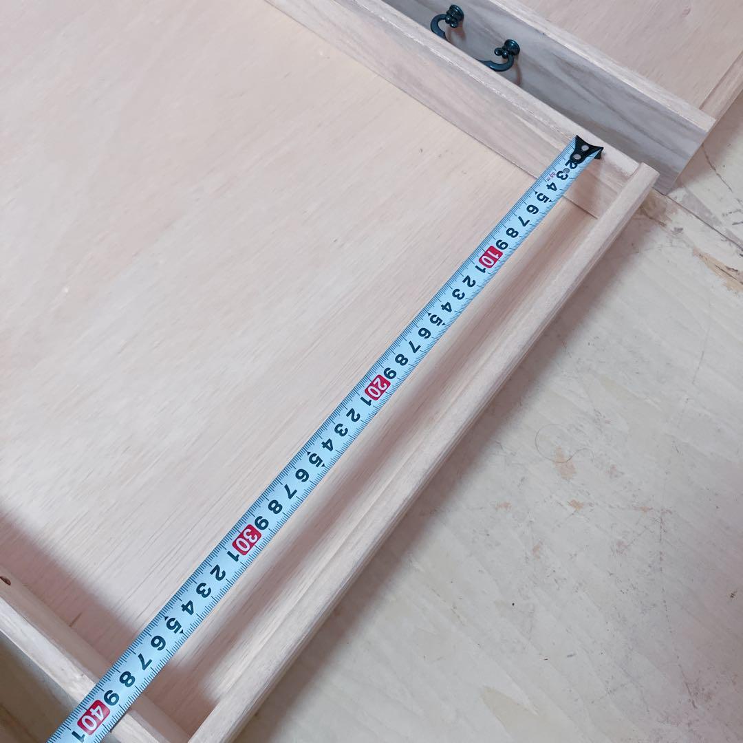 桐箪笥　桐タンス 5段　着物たんす　和装　収納　幅95×高さ43×奥行き44cm