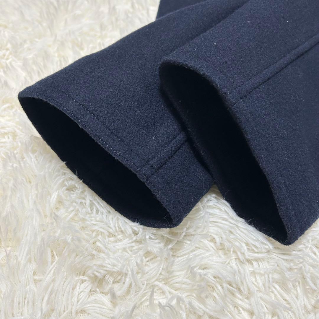 フレームワーク　Super 100ダブルクロスPコート　ネイビー　M 金ボタン