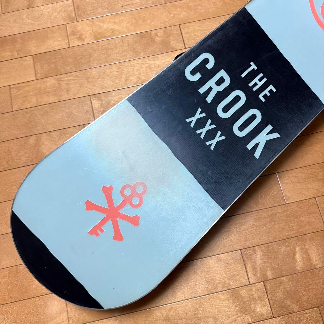 RIDE CROOKライド スノーボード 板152 FLOWビンディングセット