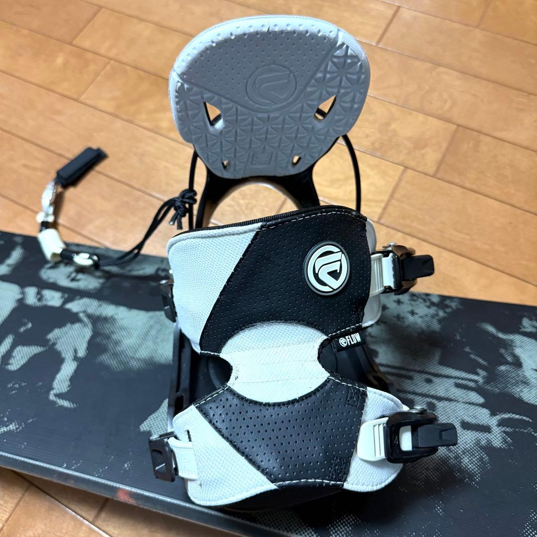 RIDE CROOKライド スノーボード 板152 FLOWビンディングセット