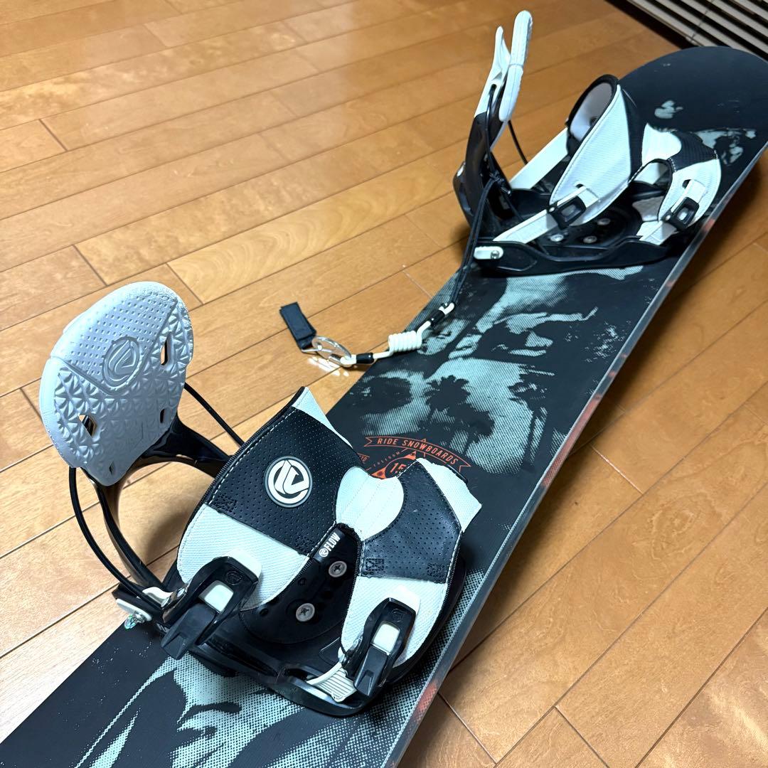 RIDE CROOKライド スノーボード 板152 FLOWビンディングセット