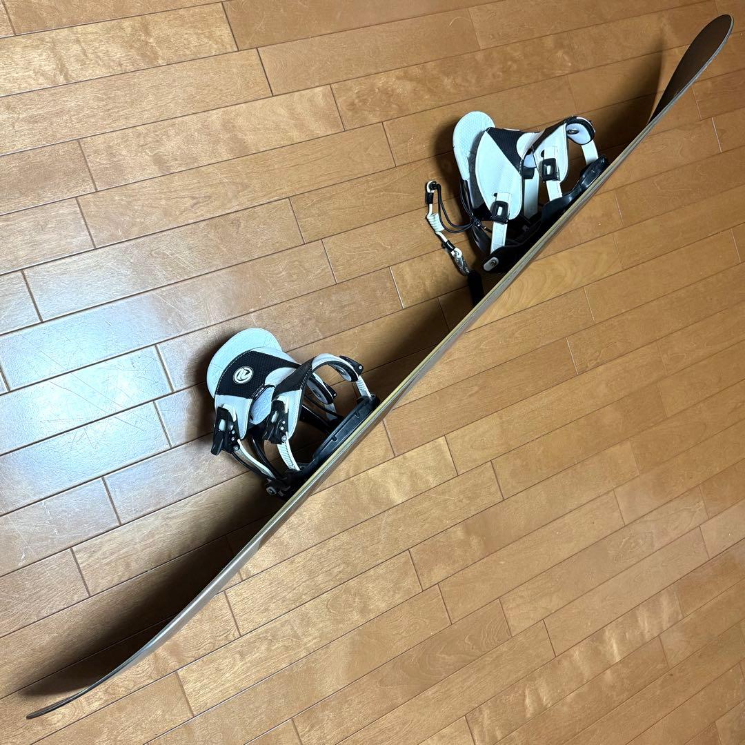 RIDE CROOKライド スノーボード 板152 FLOWビンディングセット