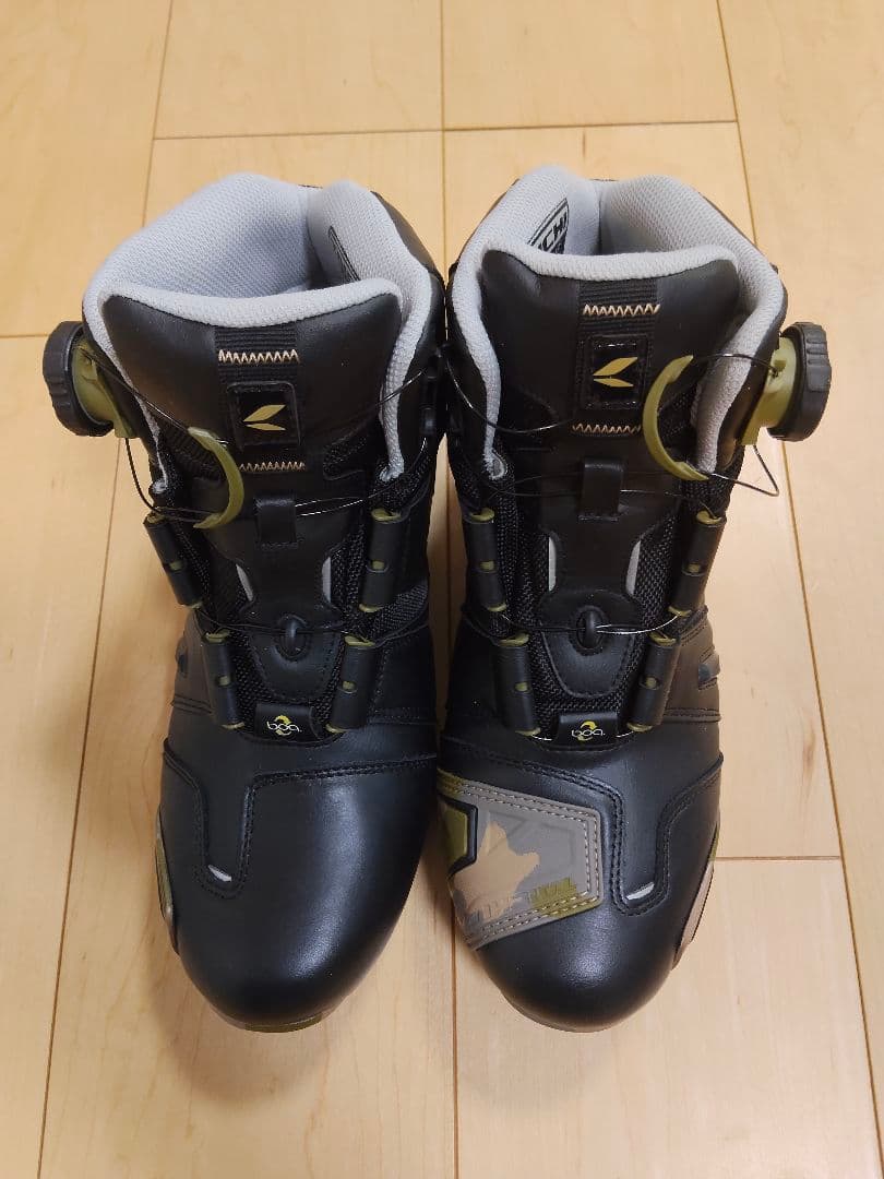 かちょ〜、TAICHI ダイヤル式バイク靴 25.5cm