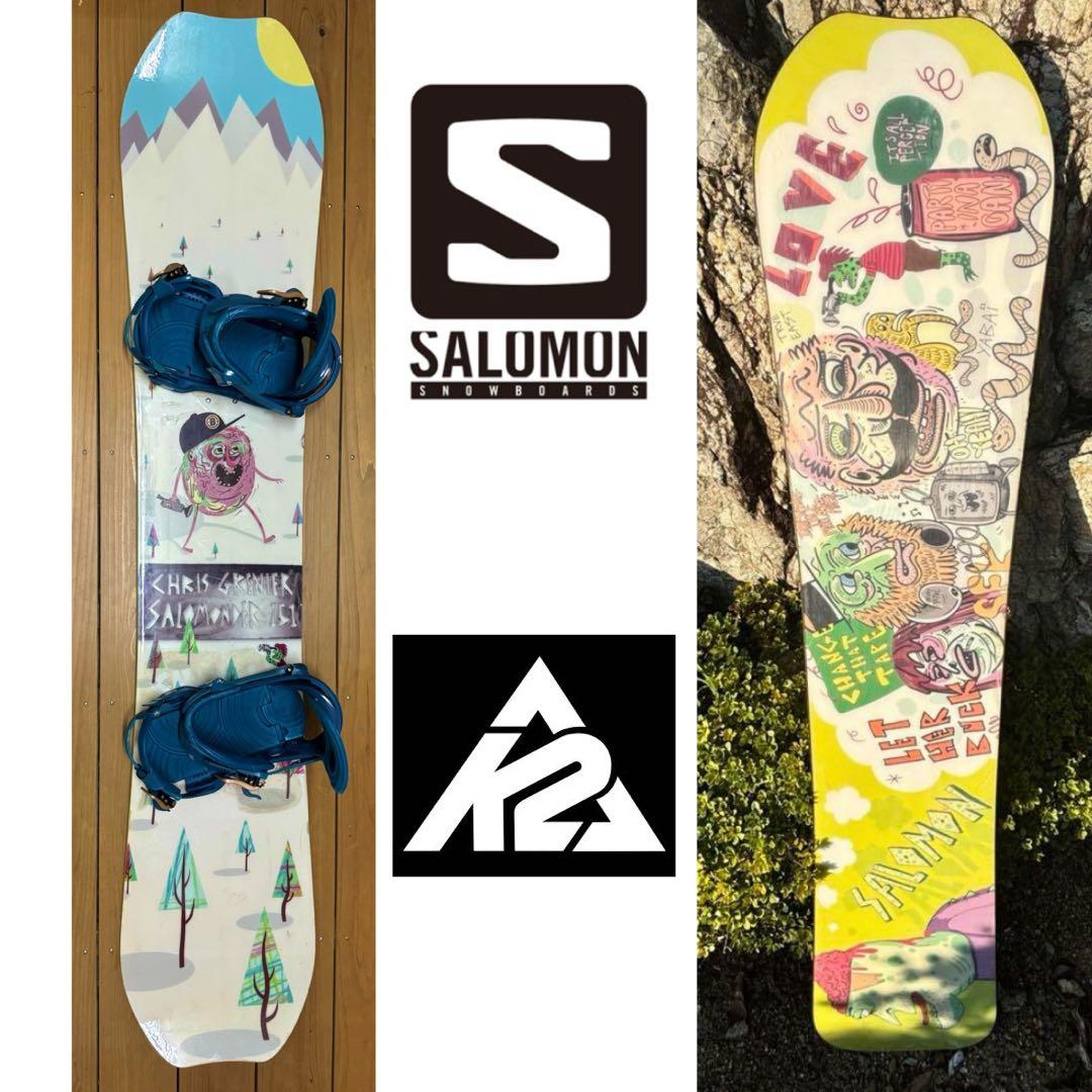 SALOMON 152センチ　ビンディング セット！