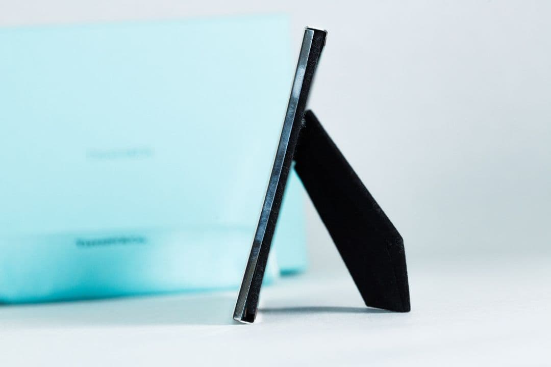 新品Tiffany & Co. フォトフレーム PEWTER/錫製 定価21万