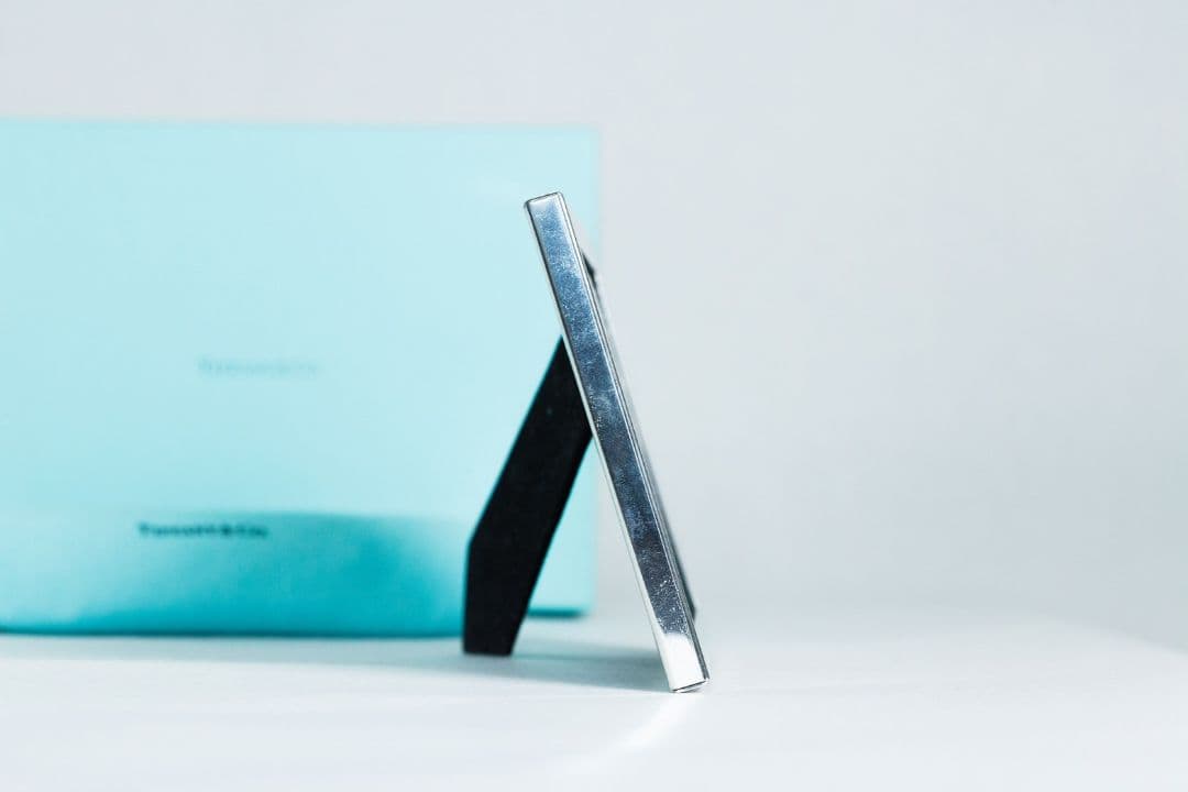 新品Tiffany & Co. フォトフレーム PEWTER/錫製 定価21万