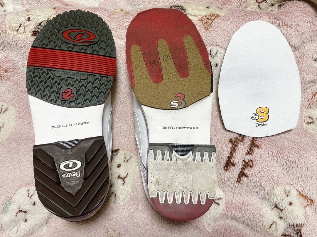 超美品 Dexter SST8 ホワイト/パープル BOA 左右兼用 23.5