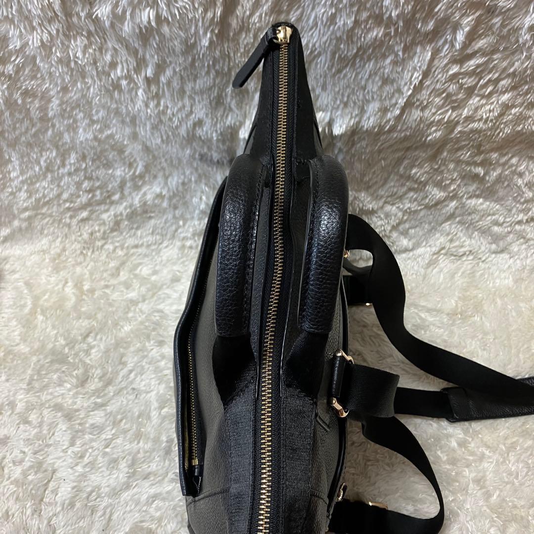 コールハーン　コンバーチブル　リュック　バックパック　シボ