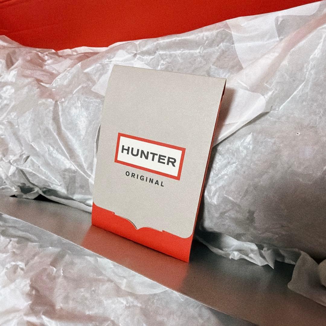 【美品】HUNTER ブラック 長靴 オリジナルボックス付き　28センチ