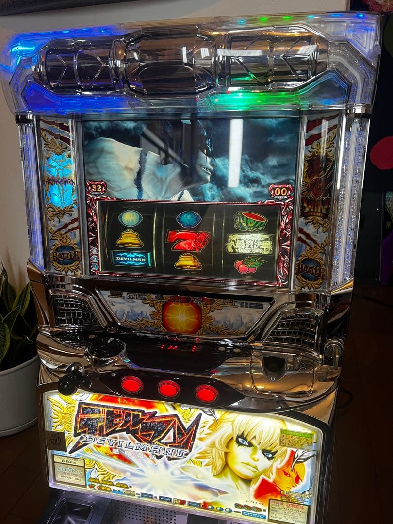 【セール】デビルマンII -悪魔復活- サタンパネル　実機