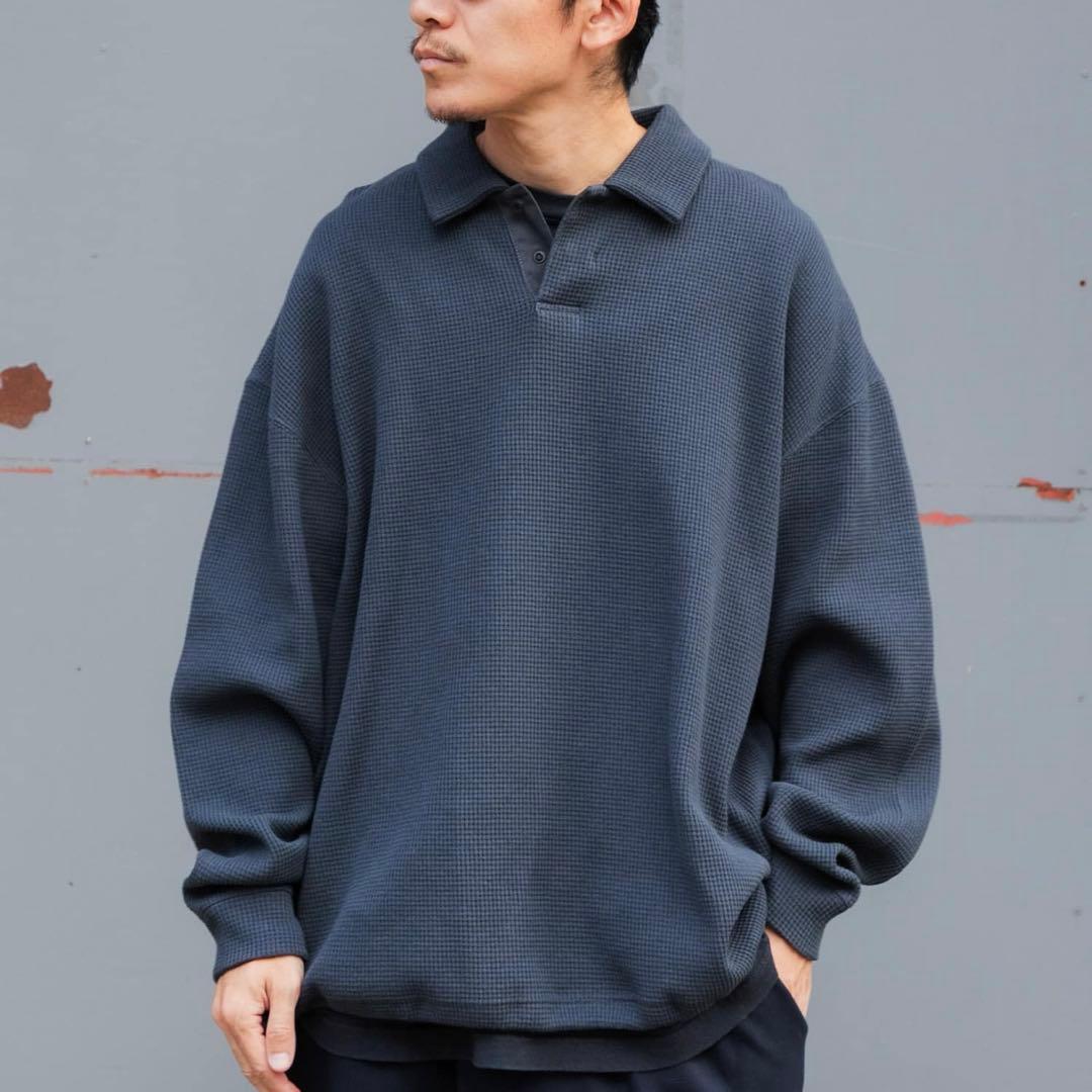 Wide Dad 25AW UR TECH Dad TECH ポロプルオーバー