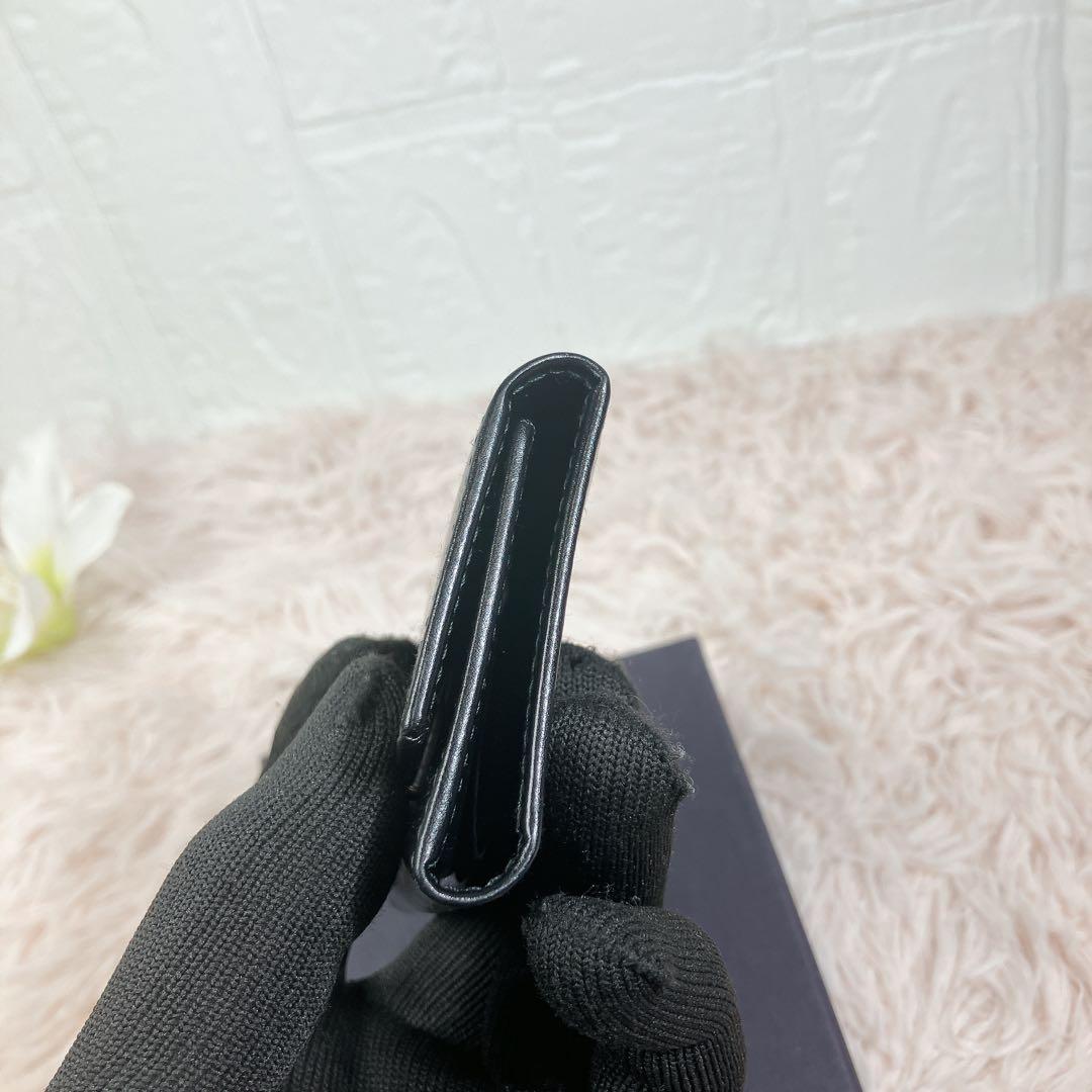 未使用級 PRADA キーケース 6連 ブラック 即日発送 安心取引