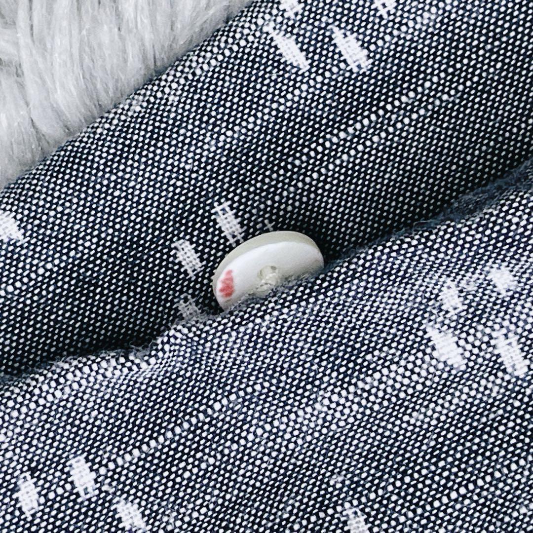 桜丸様　儀右ヱ門 ギエモン 久留米絣 半袖 チュニック 綿100% 日本製