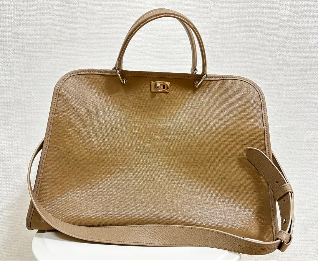 michino PARIS ミチノパリ　サンジェルマンバッグ　ベージュ