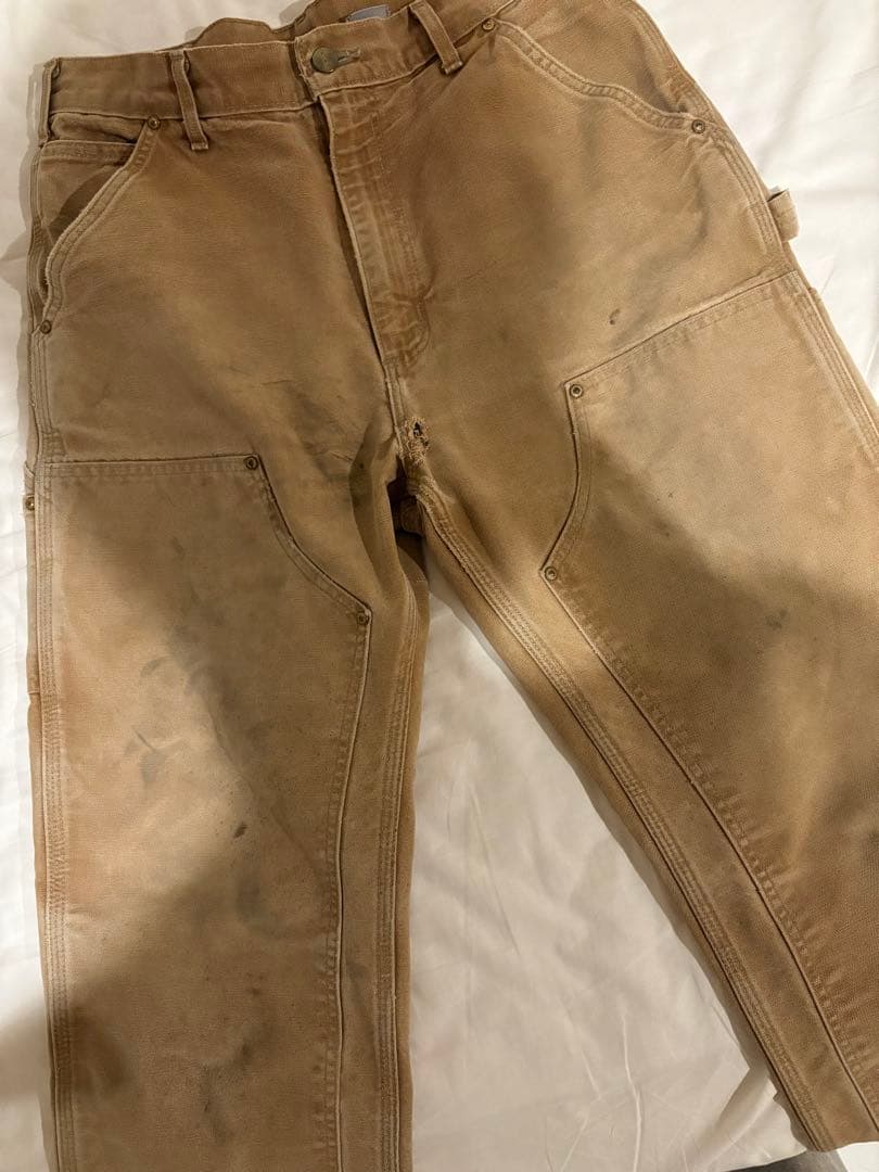 (32×34) カーハート ダブルニー パンツ