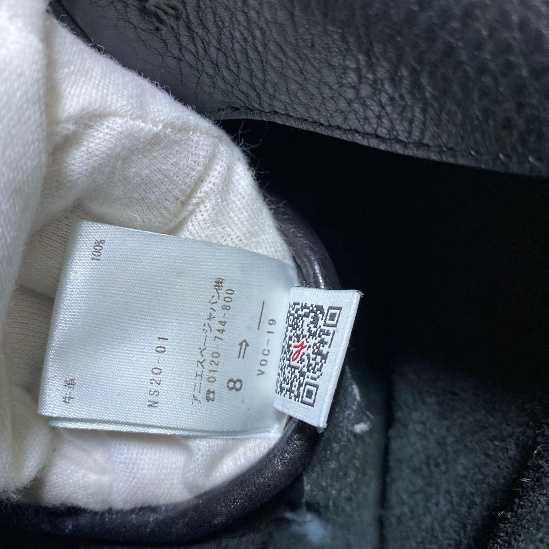 mogumi様 アニエスベー　ショルダーバッグ　本革 レザー 黒 希少