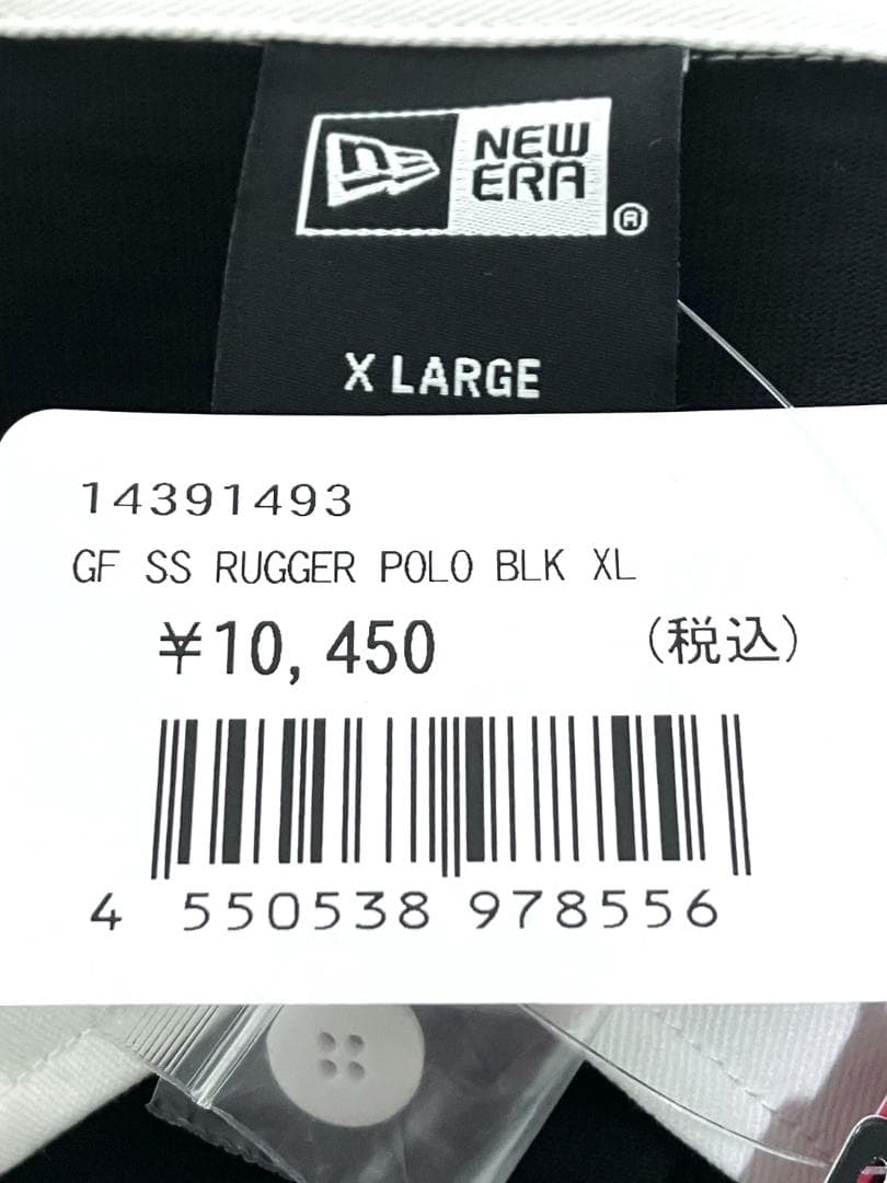 【早い者勝ち‼️】新品 ニューエラゴルフ メンズ ポロシャツ XL ブラック