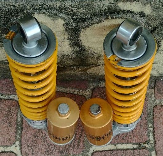 ÖHLINS製 SR400 リア サスペンション 左右セット