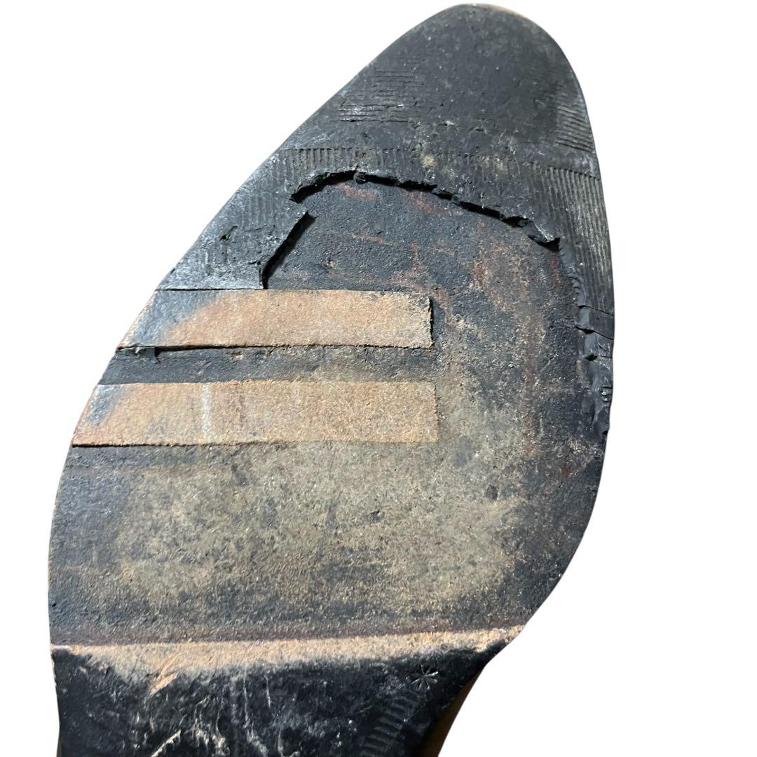 おっすおらクリリン D&G ドルガバ レザー　ムートン　ブーツ 8.5 黒