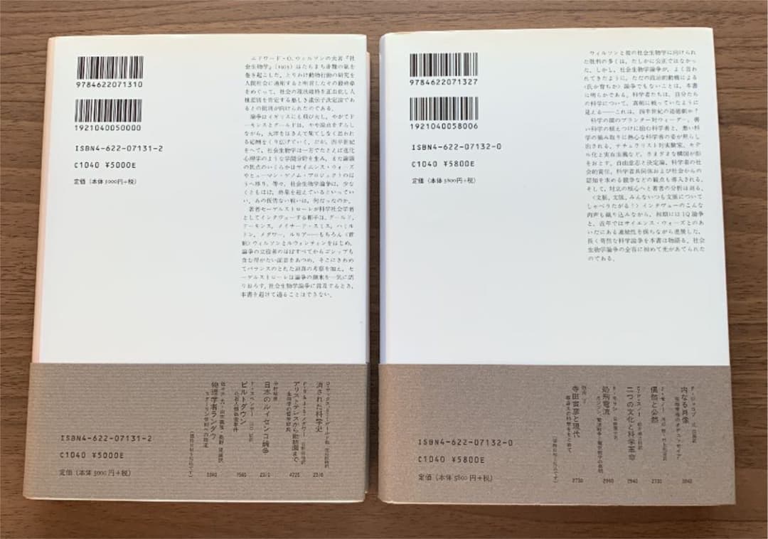 社会生物学論争史 : 誰もが真理を擁護していた1,2