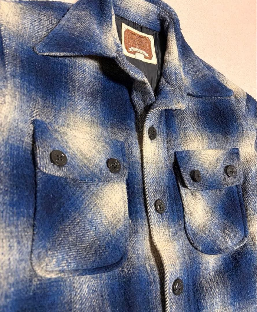 ジャケット・アウター 60s 70s archive Ombre Check Hunting JKT