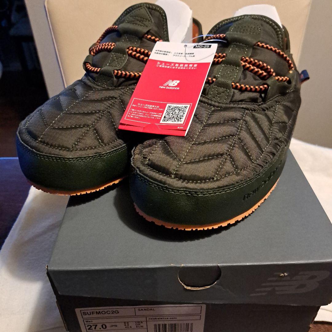 【新品】new balance スポーツサンダル SUFMOC モックシューズ