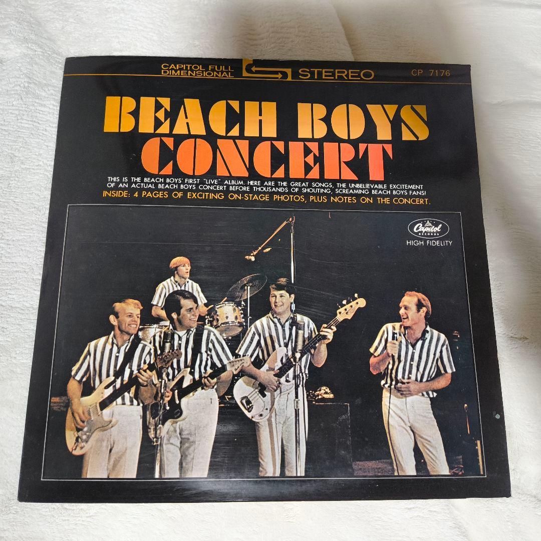 BEACH BOYS/CONCERT/青帯/赤版/CP-7176/STEREO