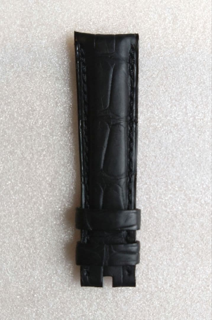 ヴァシュロン コンスタンタン 純正レザーベルト (クロコ／ブラック)