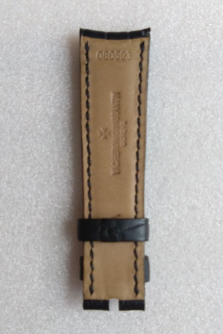 ヴァシュロン コンスタンタン 純正レザーベルト (クロコ／ブラック)