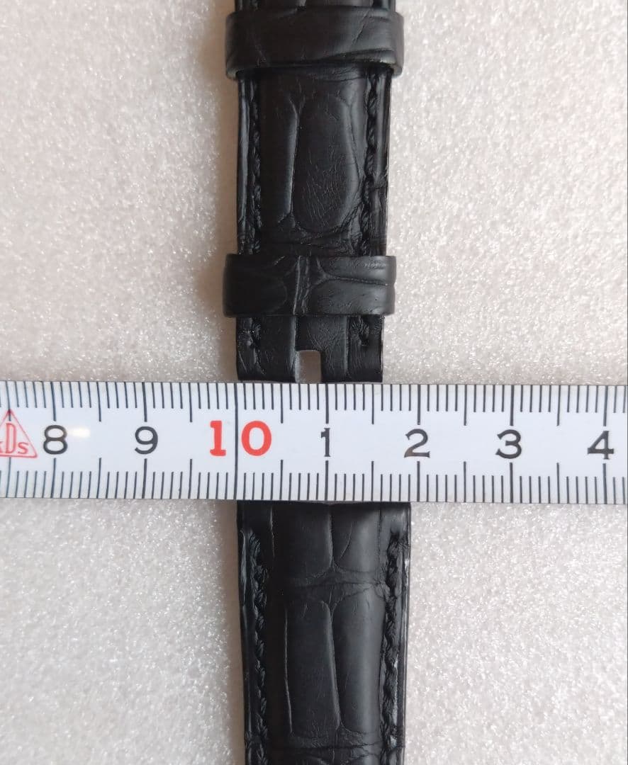 ヴァシュロン コンスタンタン 純正レザーベルト (クロコ／ブラック)