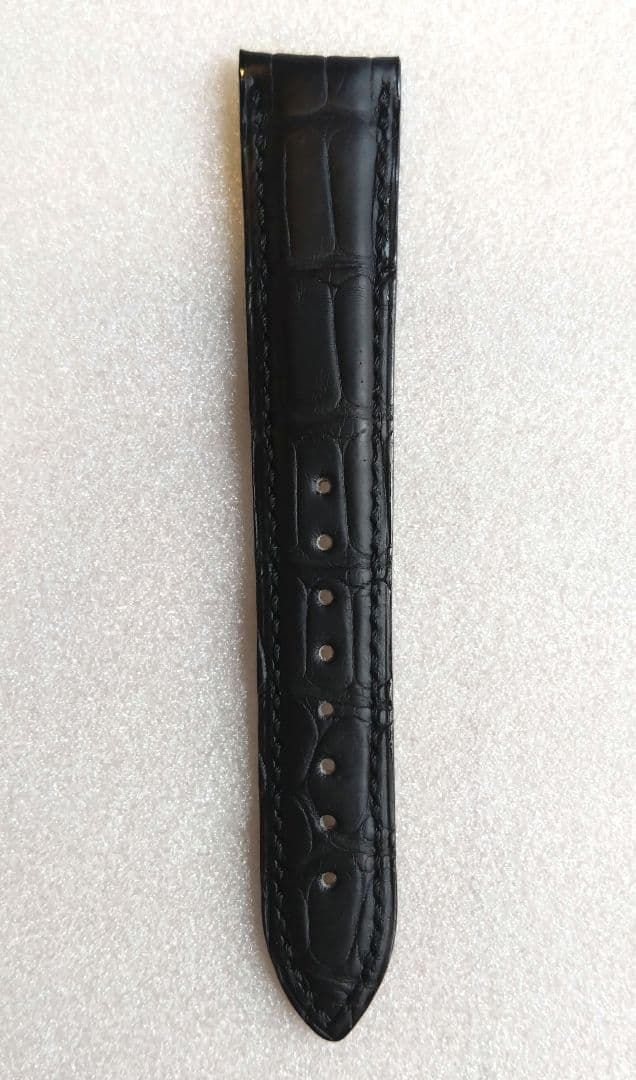 ヴァシュロン コンスタンタン 純正レザーベルト (クロコ／ブラック)