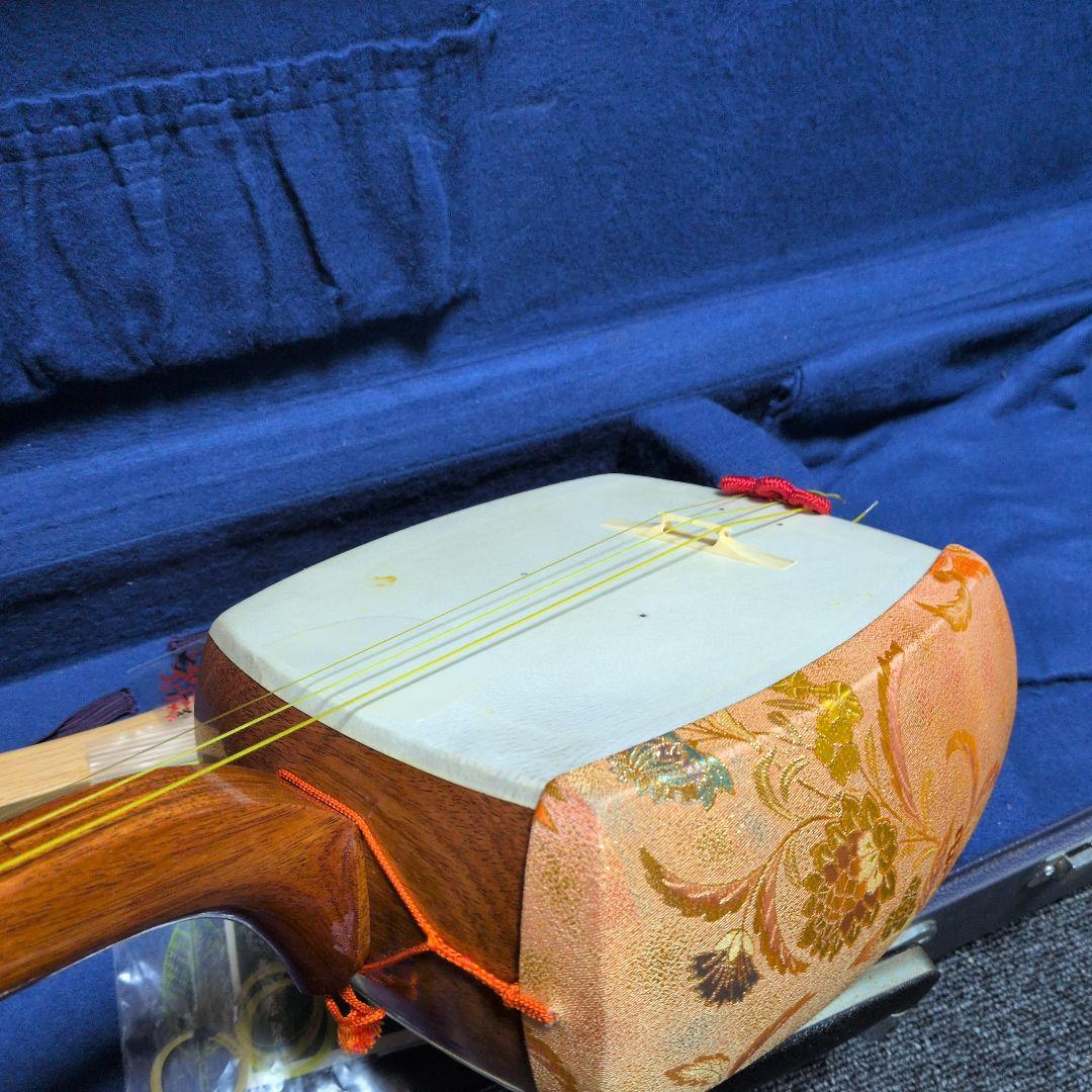 三味線　細棹東さわりつき　(ひよんまぁまぁお金かかってます仕様)