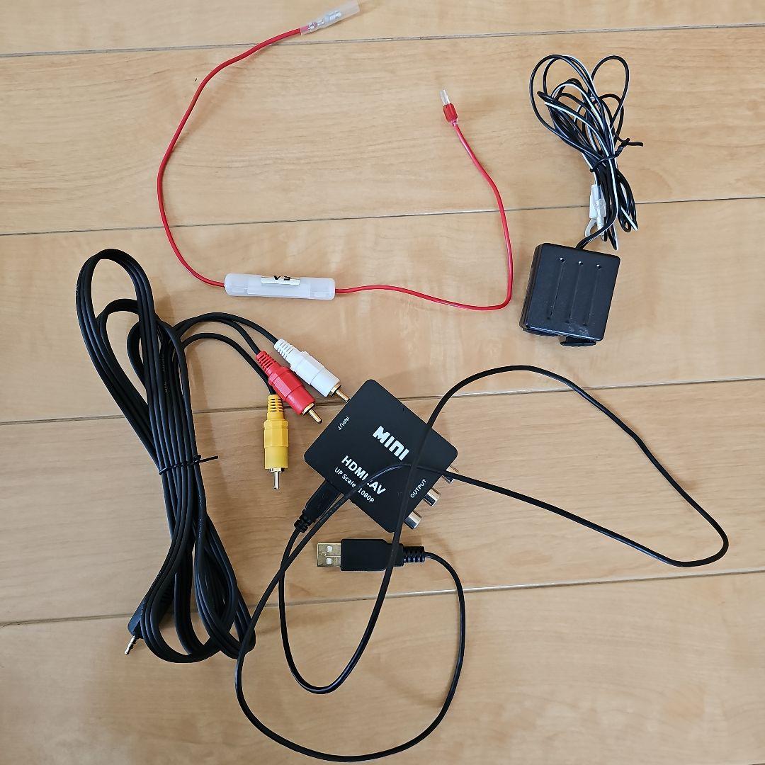 KENWOOD　DDX5020S ディスプレイオーディオ及び動画視聴用ケーブル類