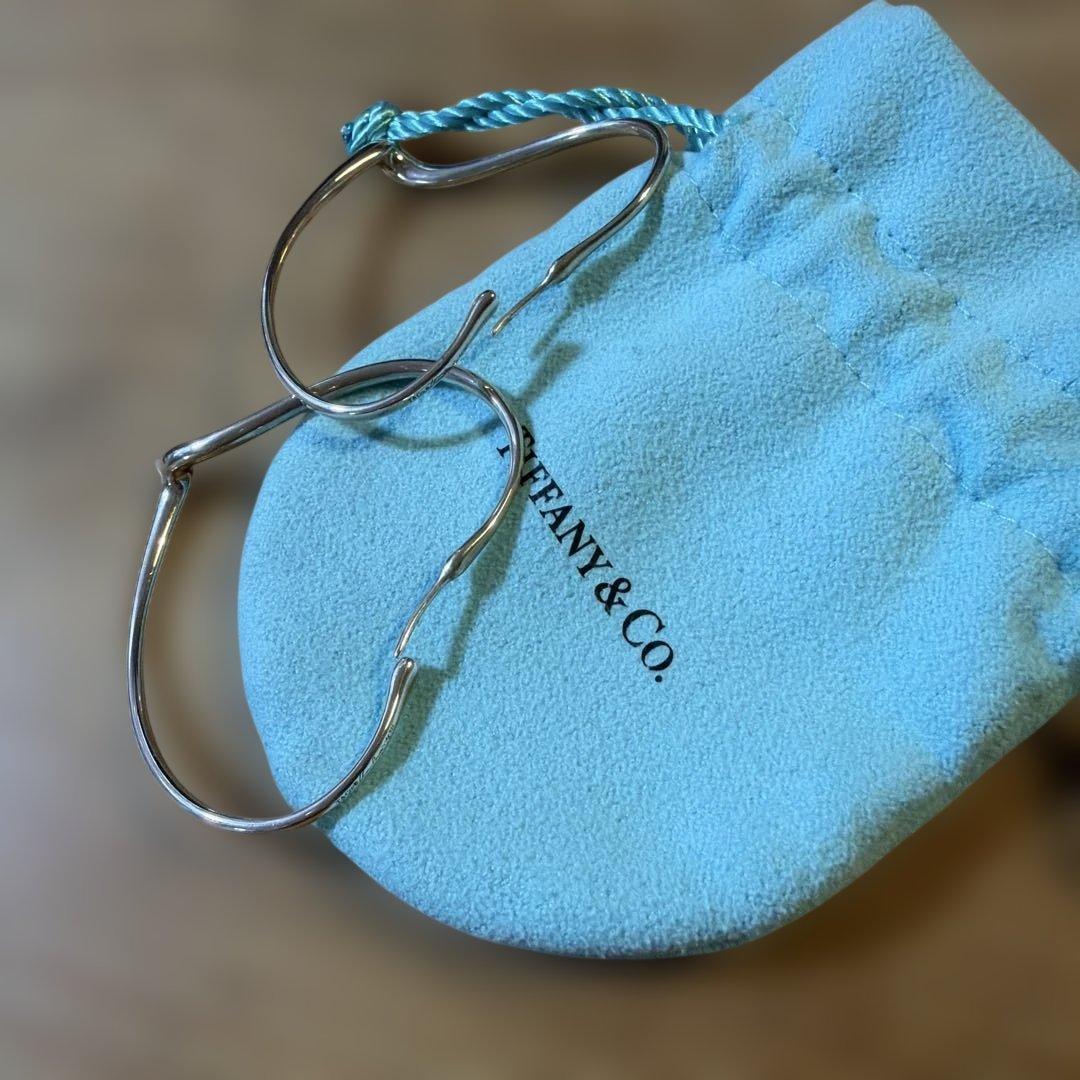 Tiffany ティファニー　エルサペレッティ　オープンハート　フープピアス