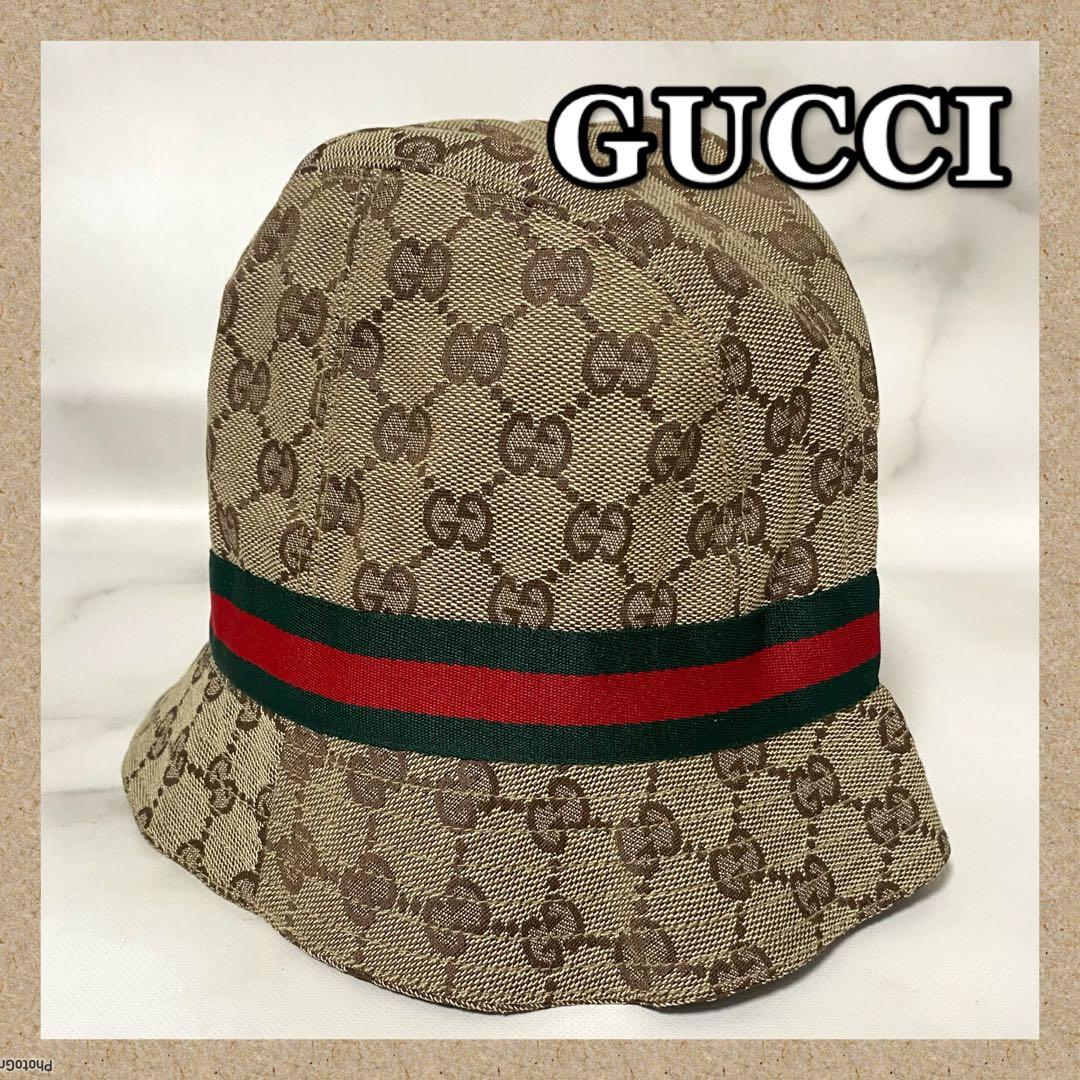 ニシ クレベル ❣️GUCCI＊グッチ＊帽子＊ハット＊GG柄✨