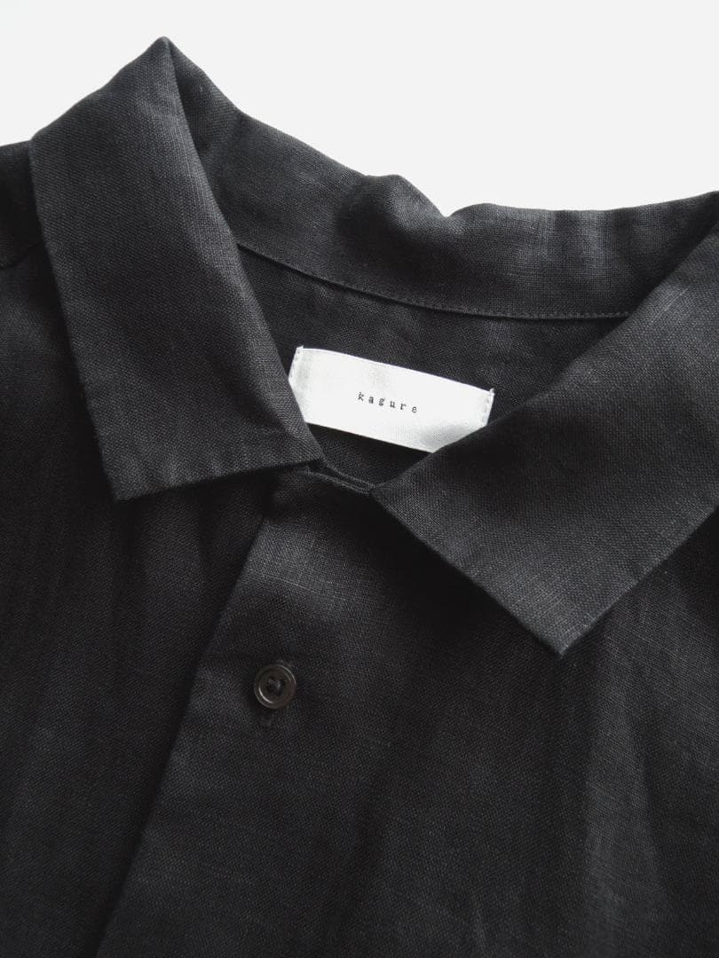 2025 春夏新作 かぐれ kagure リネンハーフスリーブオールインワン＊B