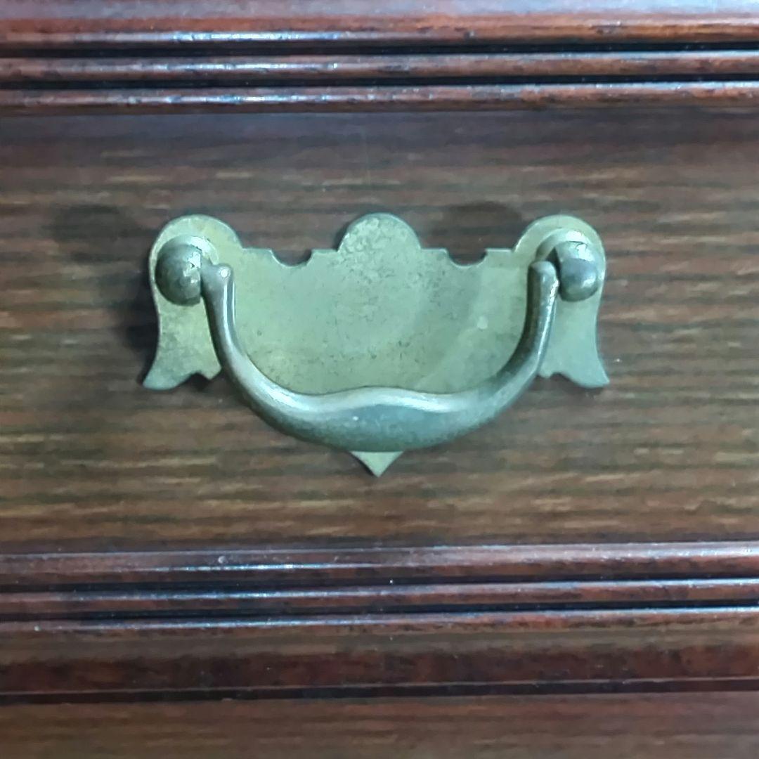 桐 木製 7段整理ダンス 分離可 可愛い取っ手 頑丈な造り チェスト