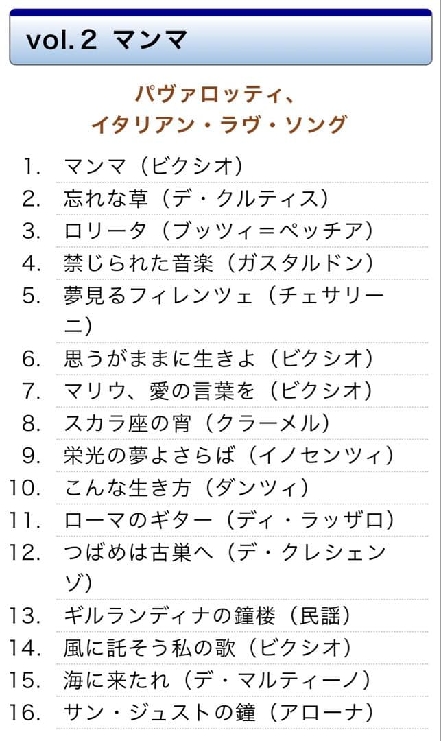 3大テノールの世界 CD全12巻