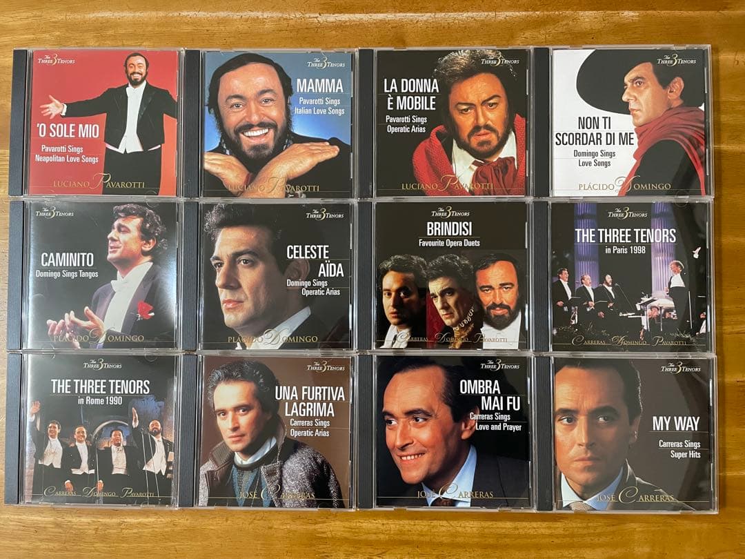 3大テノールの世界 CD全12巻