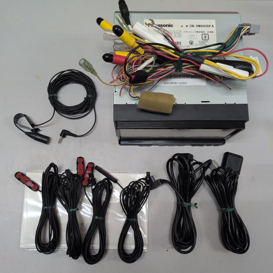 パナソニック CN-HW890DFA ストラーダ 2018年版地図 HDD　ナビ