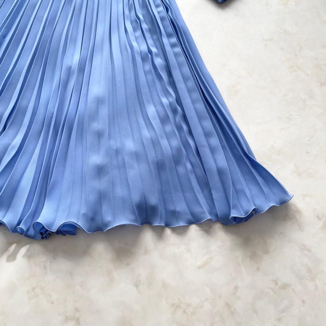 極美品 アナイ　Eternal Line 2025　シアードワンピース　40 L