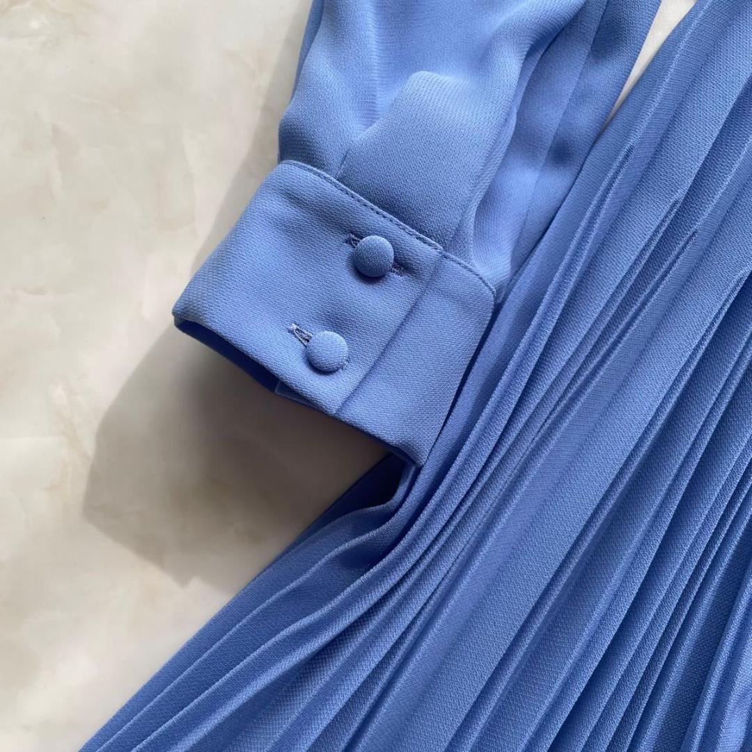 極美品 アナイ　Eternal Line 2025　シアードワンピース　40 L