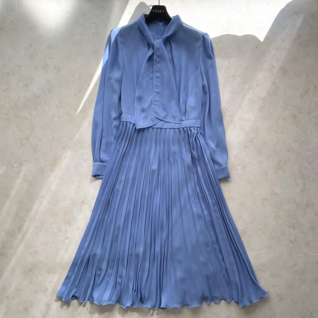 極美品 アナイ　Eternal Line 2025　シアードワンピース　40 L